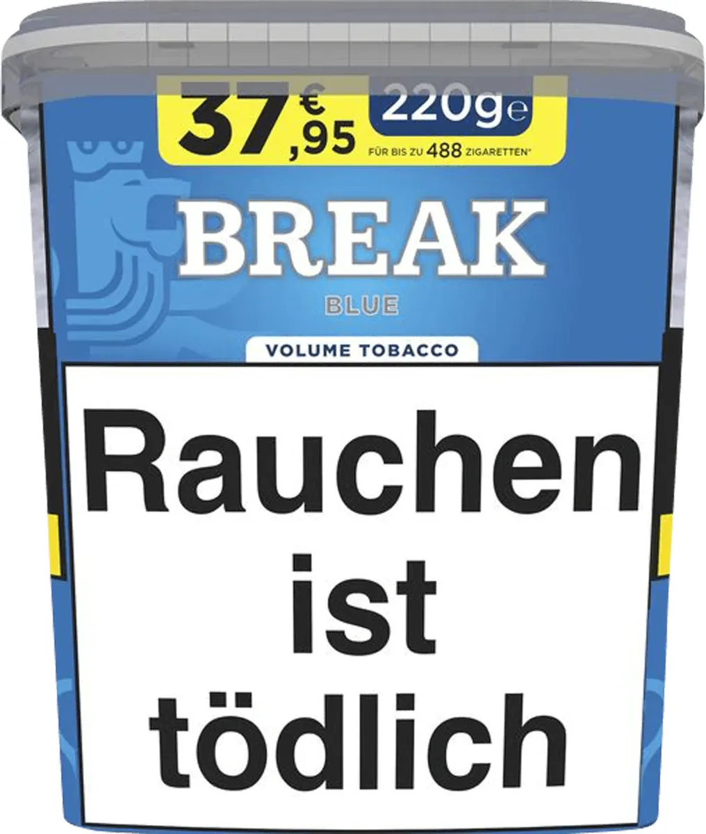 Break Blue Volumentabak Giga Box