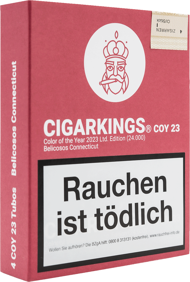 CigarKings COY 23 Belicoso - Pappschachtel seitlich geschlossen