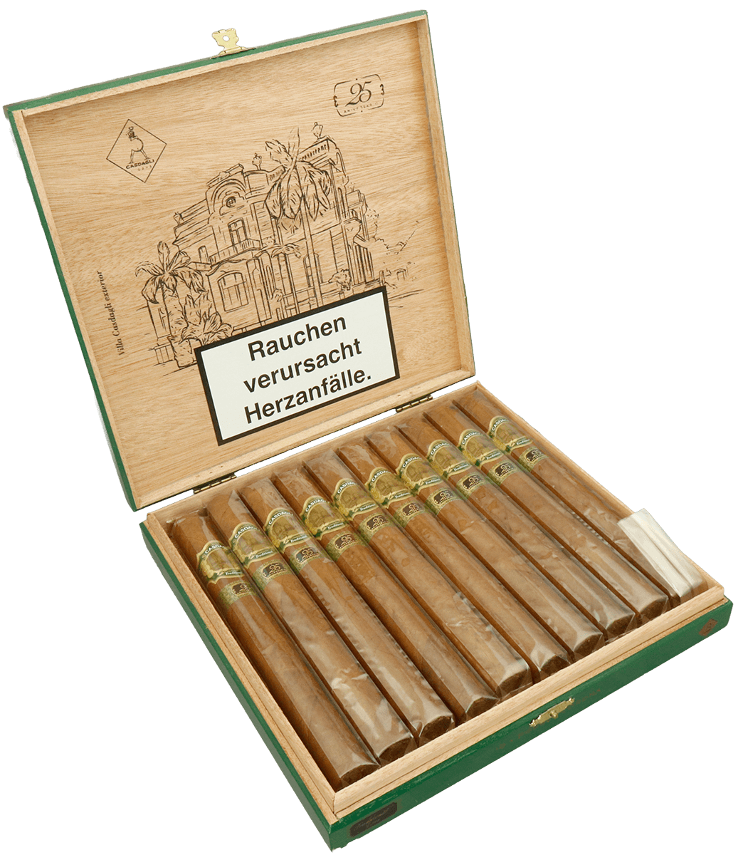 Casdagli Double Corona - Kiste seitlich geöffnet