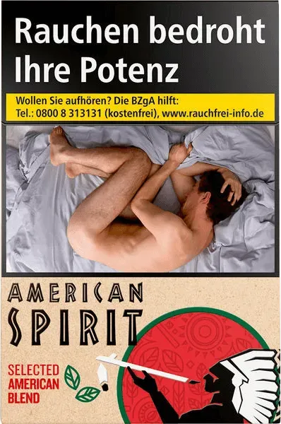 American Spirit Red BP L Packung von vorne