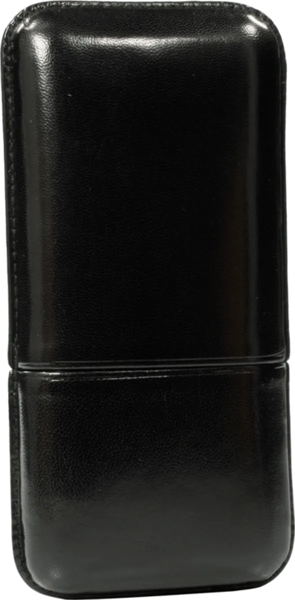 Martin Wess Zigarrenetui Schwarz frontal