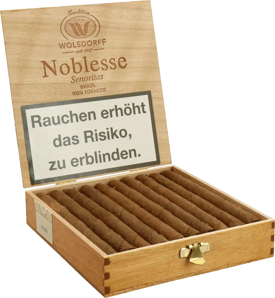 Noblesse Senorita Brasil Kiste offen Seite