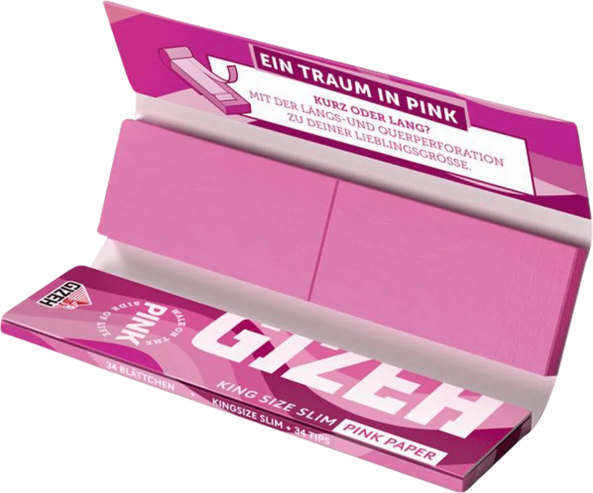 Gizeh ALL Pink offen