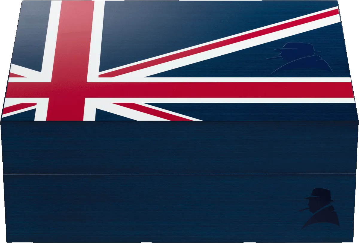Davidoff WSC Union Jack Humidor Frontansicht