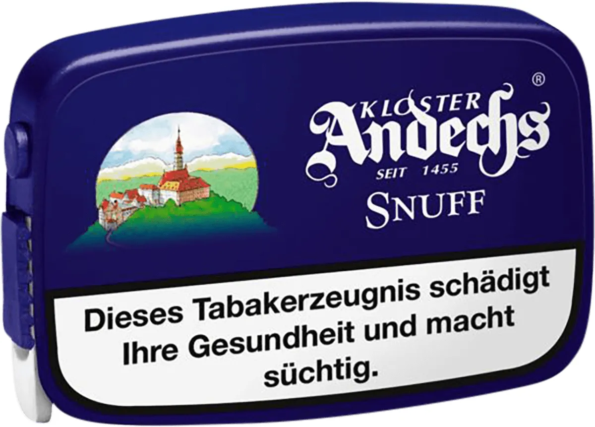 Andechs Snuff Dose Vorderseite