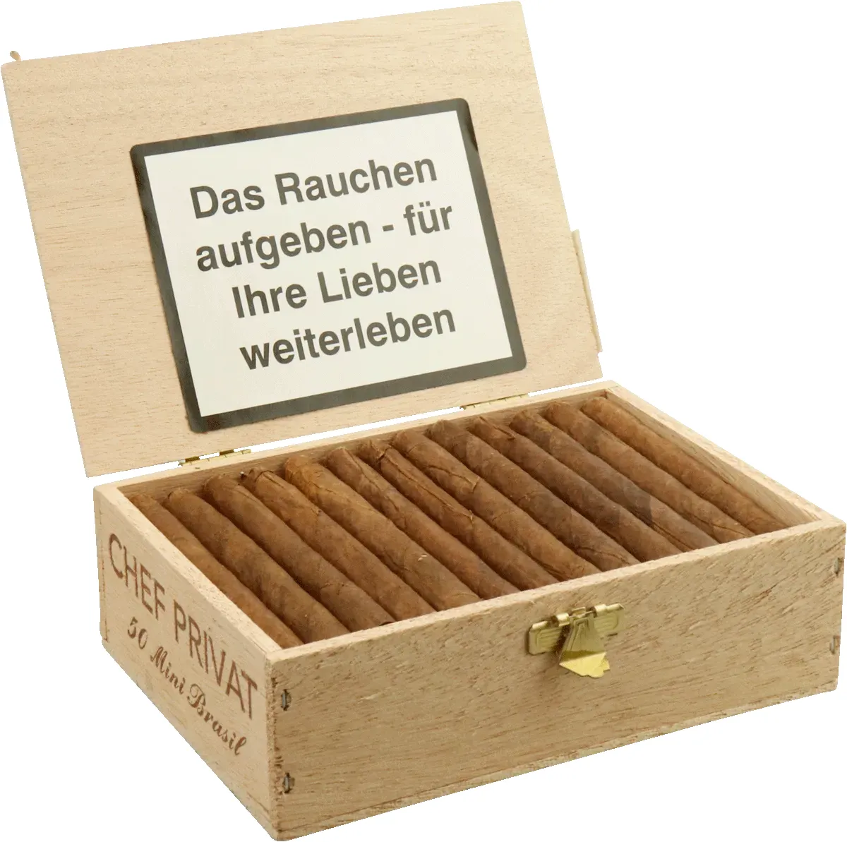 Chef Privat Mini Brasil Kiste offen