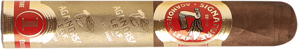 Aganorsa Leaf Signature Selection - Zigarre waagerecht