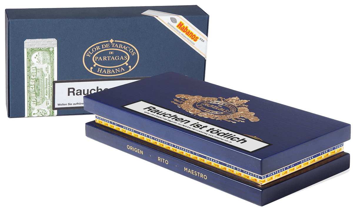 Partagas Linea Maestra - zwei Boxen geschlossen
