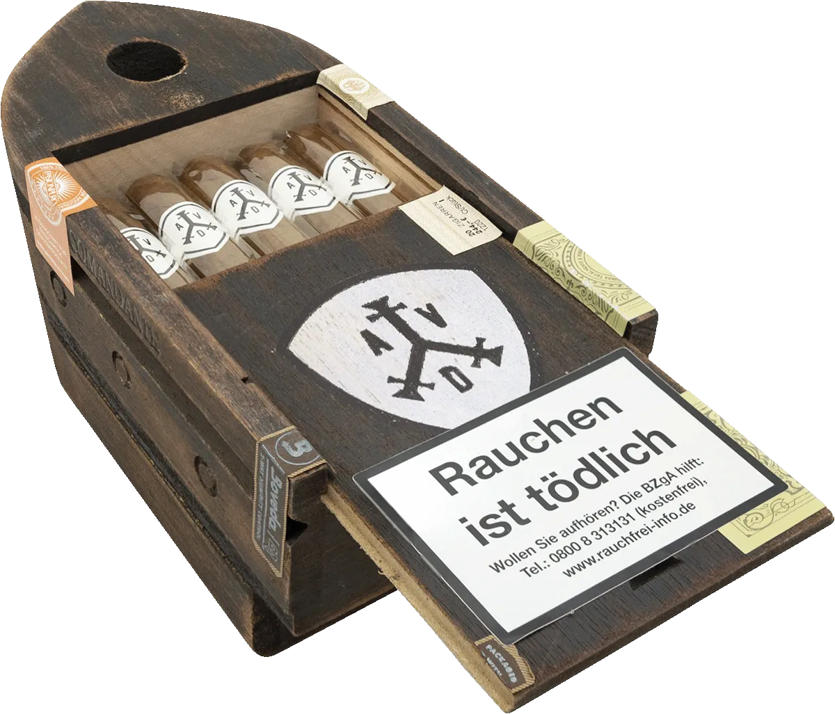 ADV The Conqueror Kiste offen Seite