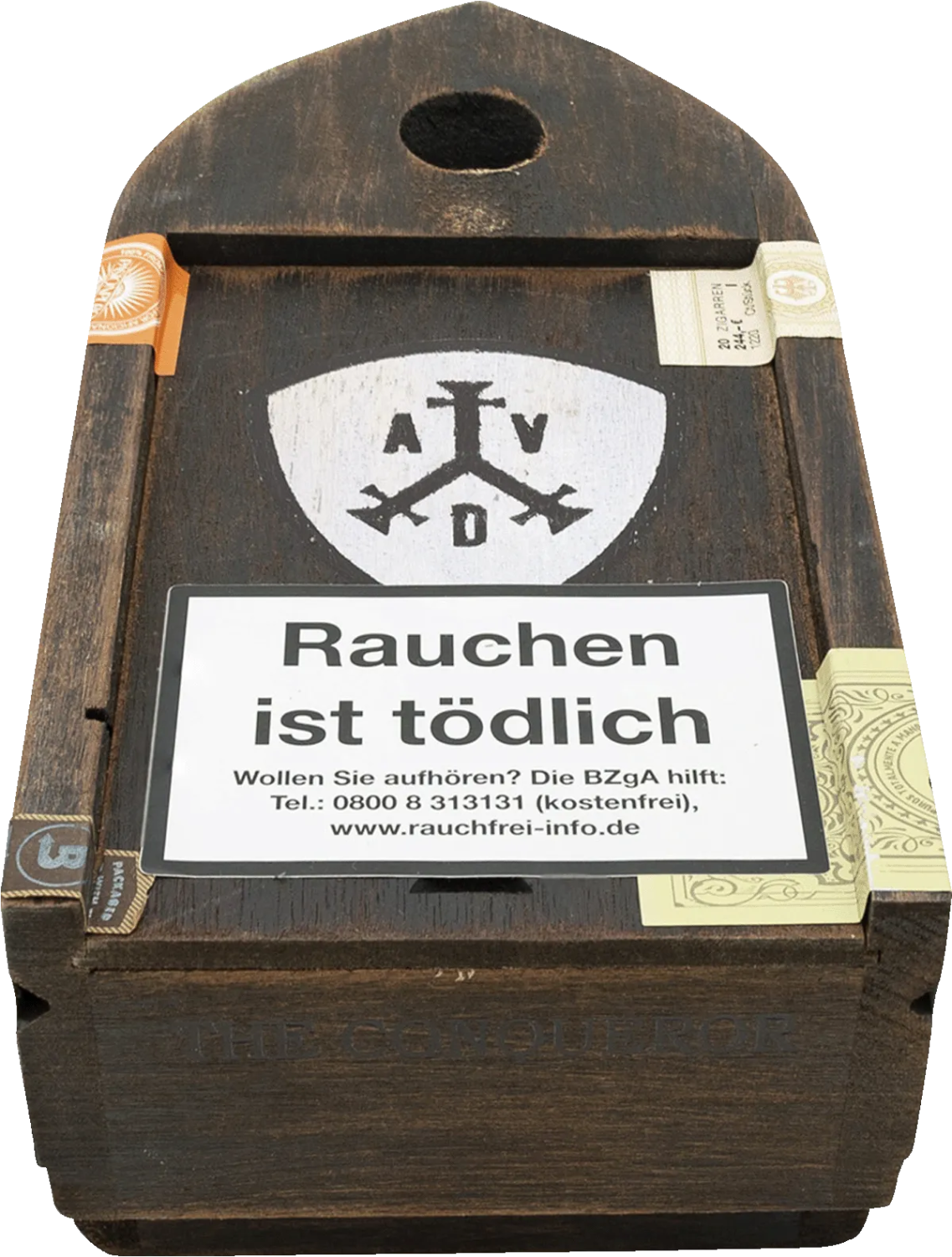 ADV The Conqueror Kiste geschlossen vorne