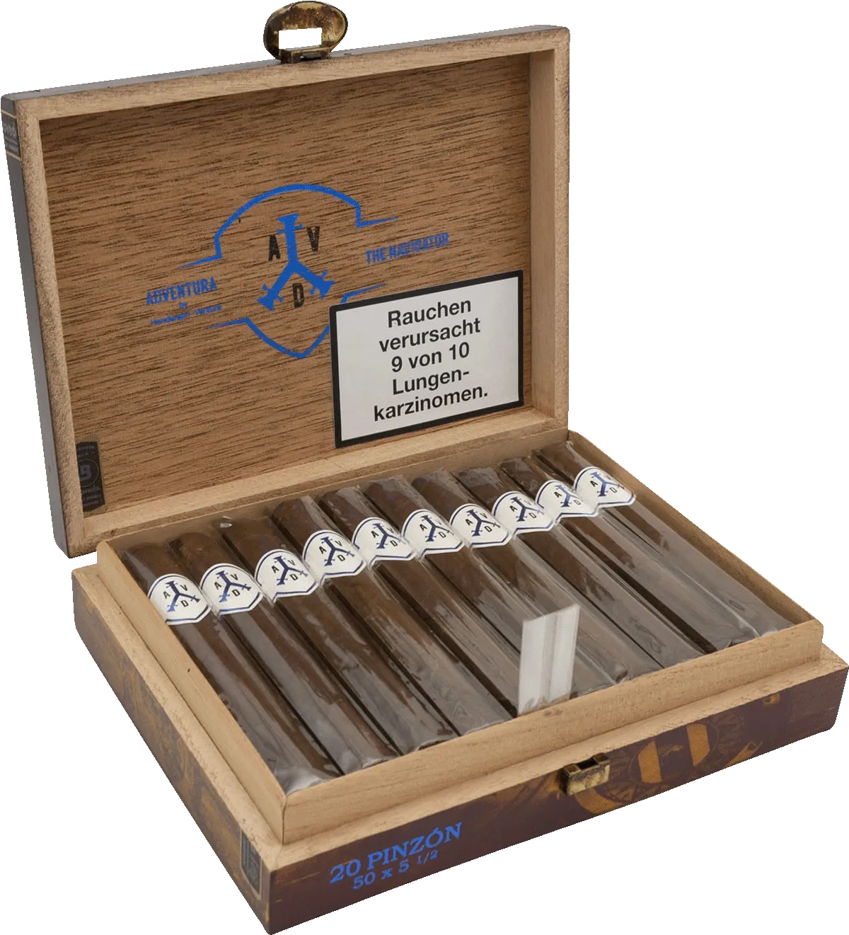 ADV The Navigator Kiste offen Seite