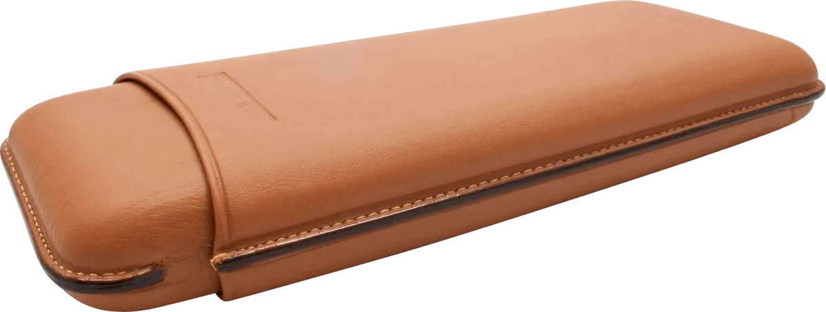 Martin Wess Zigarrenetui smooth Natur liegend