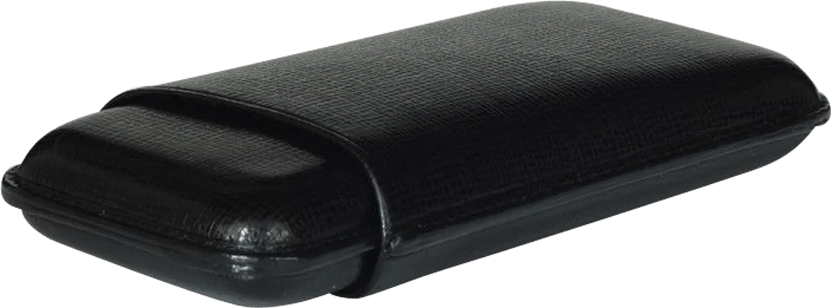 Martin Wess Zigarrenetui Dante schwarz liegend